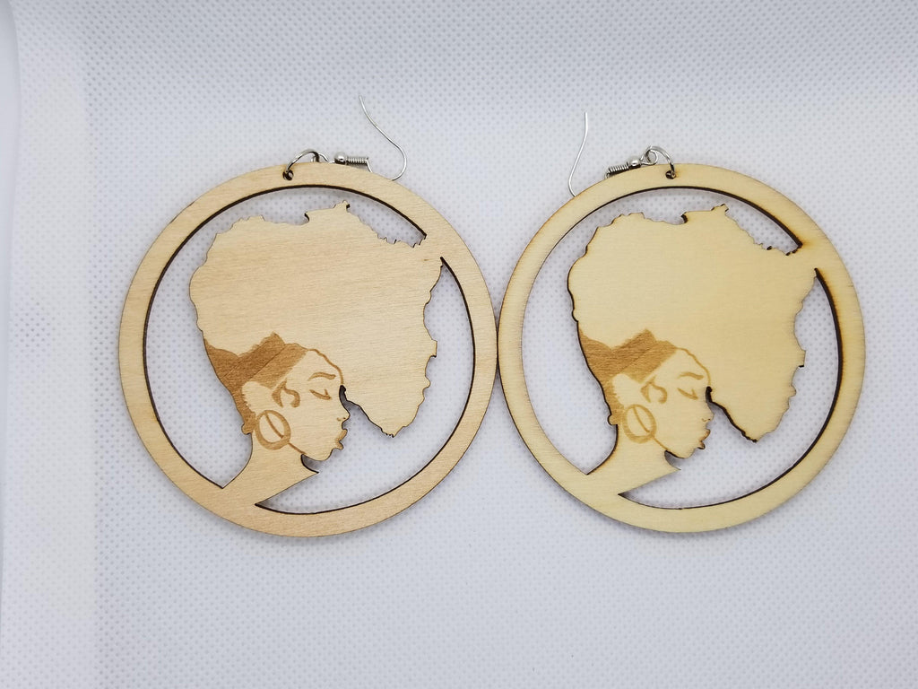 My African Roots Earrings - Marvel Hairs