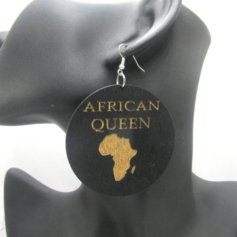 African Queen Earrings - Marvel Hairs