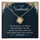 My Soulmate, I'm So Glad Love Knot Necklace | To Wife | To Girlfriend