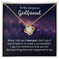 To My Girlfriend, The Best Thing Love Knot Necklace | To Girlfriend