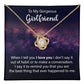 To My Girlfriend, The Best Thing Love Knot Necklace | To Girlfriend