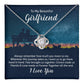 Remember How Much You Mean To Me Love Knot Necklace | To Girlfriend