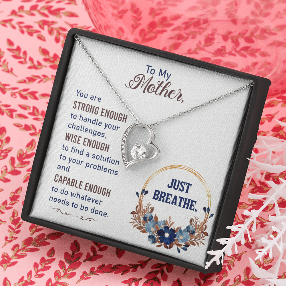 gift for mom from children, mother two initial necklace, Personalized