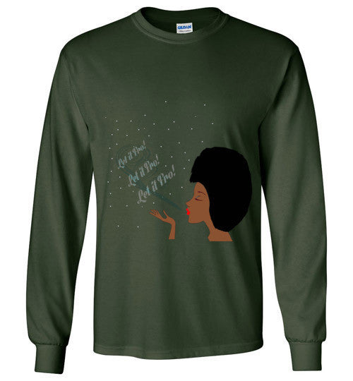 Let It Fro Long Sleeve - Marvel Hairs