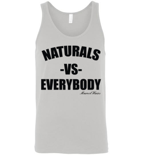 Naturals vs Everybody Tank Top - Marvel Hairs