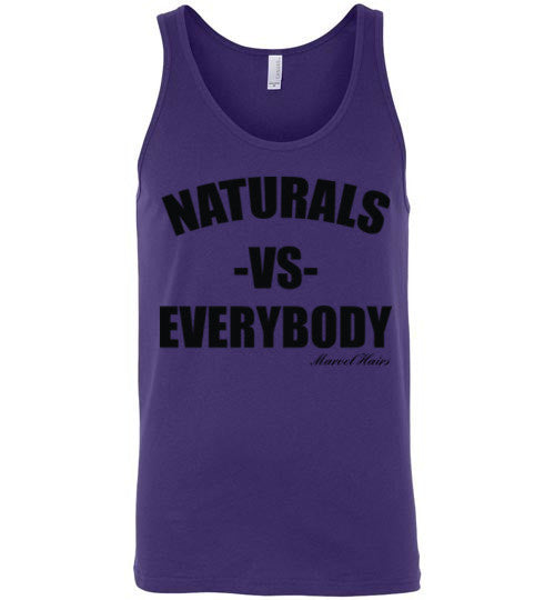 Naturals vs Everybody Tank Top - Marvel Hairs
