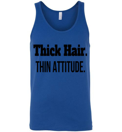 Thick Hair, Thin Attitude Tank Top - Marvel Hairs